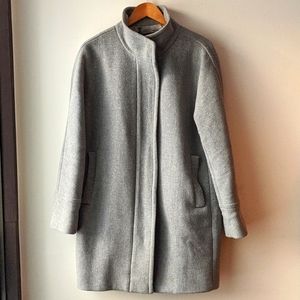 J. Crew Stadium Cloth Cocoon Coat